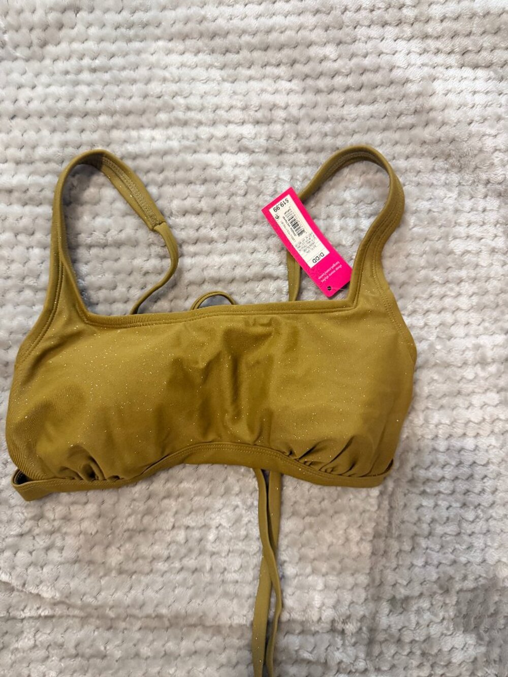 Xhilaration sparkly BIKINI TOP